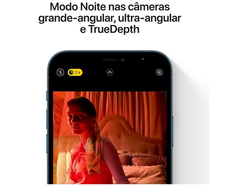 iPhone 12 Pro Max Apple 256GB - Azul-Pacífico 6,7” Câm